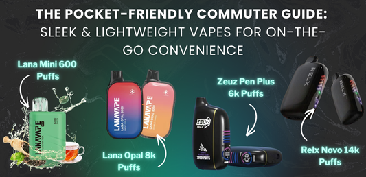 The Pocket-Friendly Commuter Guide: Sleek & Lightweight Vapes for On-the-Go Convenience