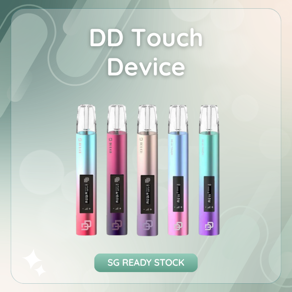 DD Touch Device sleek aluminum pod battery with smart LED indicator
