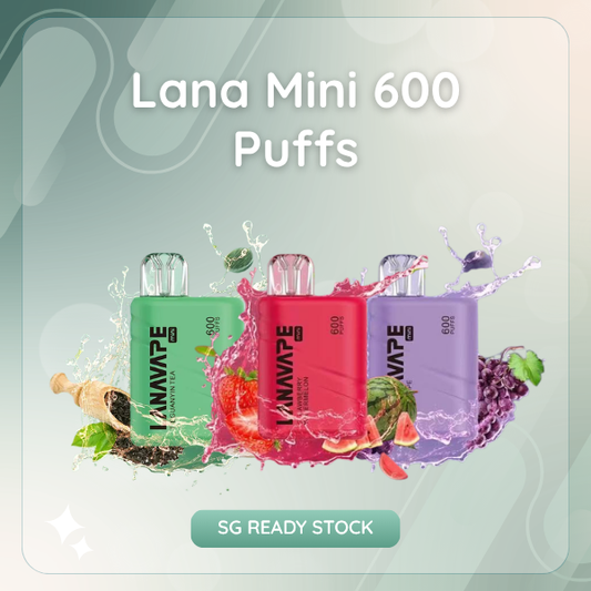 Lana Mini 600 Puffs disposable vape pod compact design