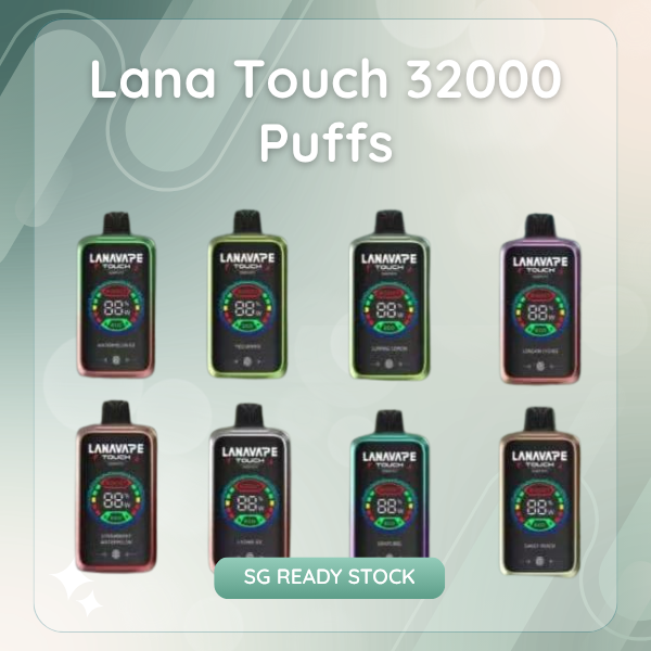 Lana Touch 32000 Puffs Disposable Vape Device with Touch Screen Display