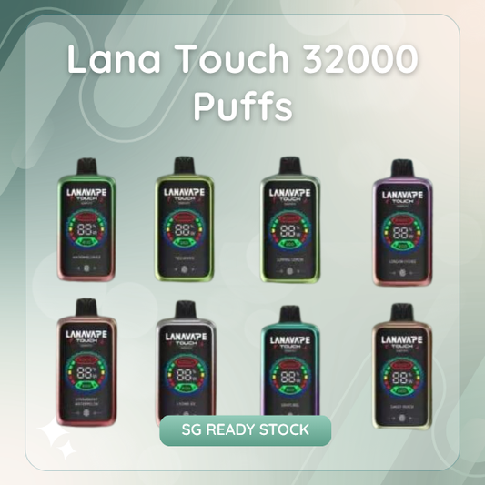 Lana Touch 32000 Puffs Disposable Vape Device with Touch Screen Display
