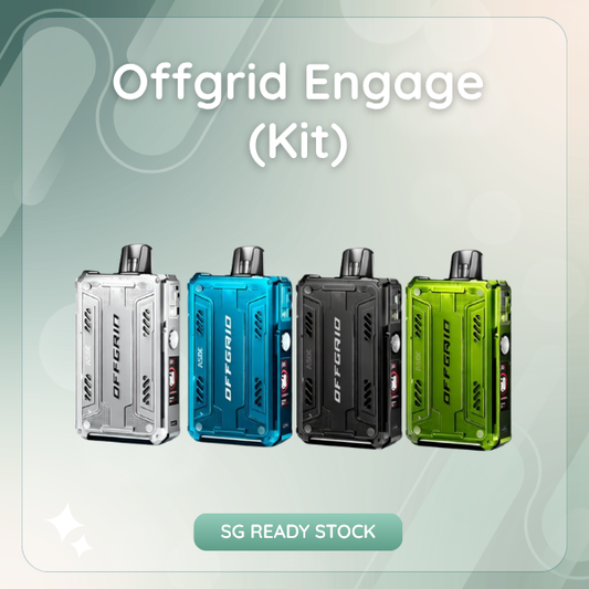 ASDF OFFGRID ENGAGE Kit front view with smart LED display active