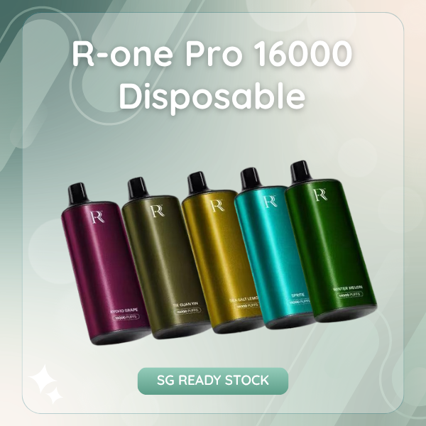 R-one Pro 16000 Disposable Vape Device Front View
