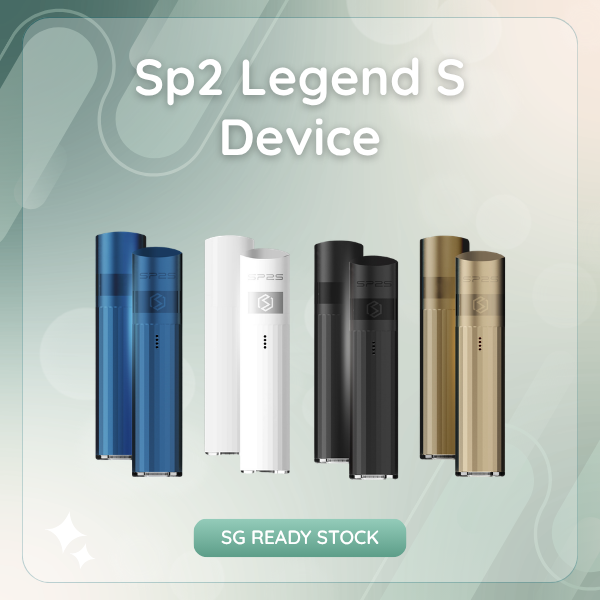 SP2 Legend S Device Metallic Body Rechargeable Vape Battery