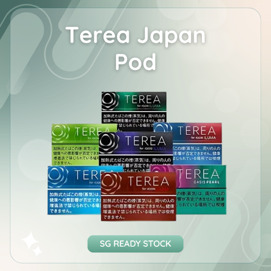 Authentic Japanese Terea stick pack box for IQOS ILUMA device