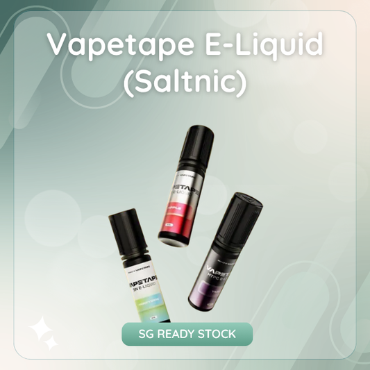 30ml bottle of Vapetape Saltnic E-Liquid for refillable pod systems